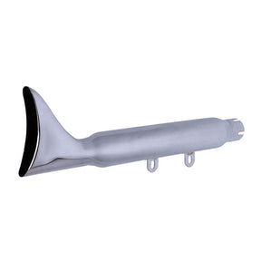 Paughco, Replacement muffler. Fishtail. Chrome EXHAUST SLIP-ONS AND MUFFLERS Paughco