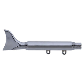 Paughco, Replacement muffler. Fishtail. Chrome EXHAUST SLIP-ONS AND MUFFLERS Paughco