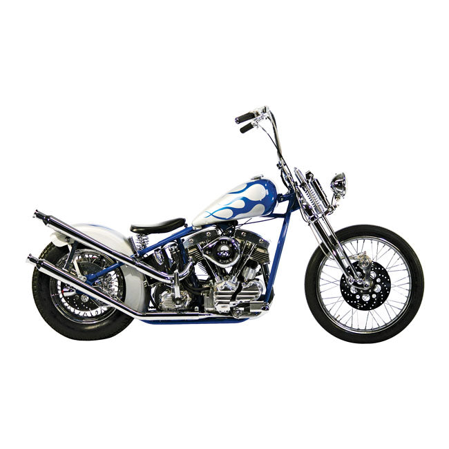 Paughco Long Bell Tip Muffler 22 Exhaust Slip-Ons And Mufflers Paughco