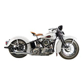 Paughco, 2 into 1 head pipes (S-pipe). Chrome HEADPIPES Paughco
