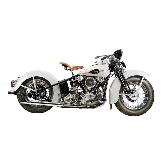 Paughco, 2 into 1 head pipes (S-pipe). Chrome HEADPIPES Paughco