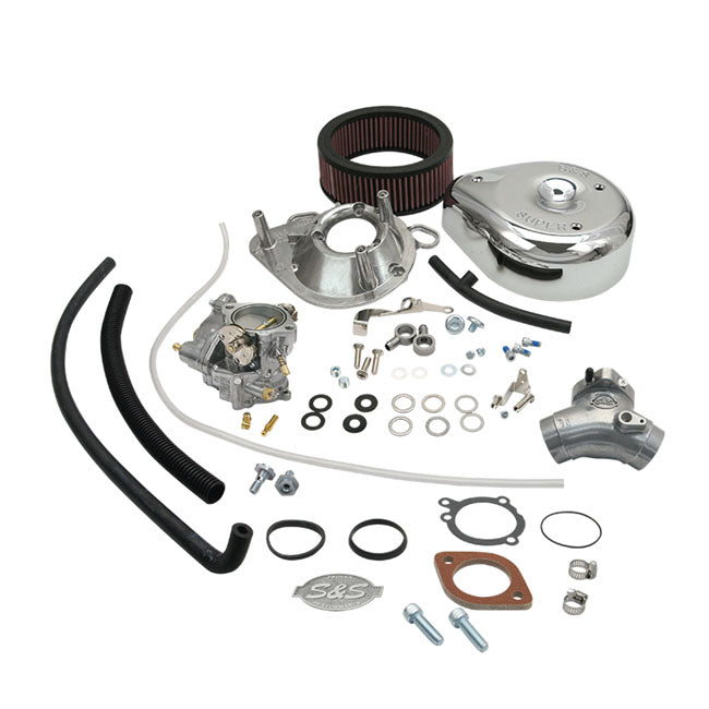 S&S Cycle Carburetor Kit Super G Teardrop Carburetors S&S Cycle