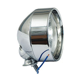 T Bone Spotlamp. 3 1/2". Clear Glass Lens. Frenched Spotlamps Mcs