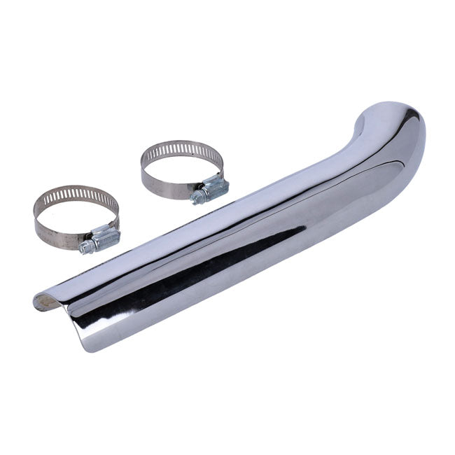 Paughco, Heatshield front. Chrome EXHAUST HEAT SHIELDS Paughco