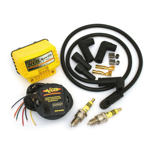 Accel, single fire ignition system kit IGNITION KITS Accel