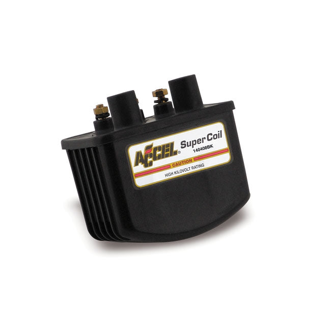 Accel ''single fire super coil'' black, 12V / 3 Ohm COILS Accel