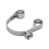 Paughco, FLT 3" muffler clamp. Chrome EXHAUST MOUNT PARTS Paughco