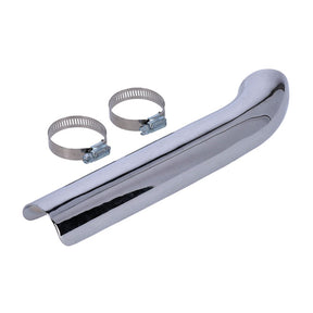Paughco, Heatshield front. Chrome EXHAUST HEAT SHIELDS Paughco