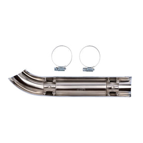 Paughco, Heatshield front. Chrome EXHAUST HEAT SHIELDS Paughco