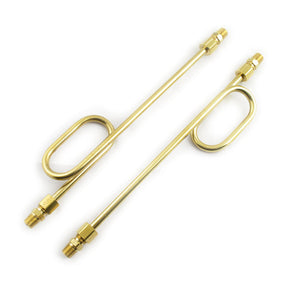 Paughco, ''Old STF'' dual rocker box oil lines. Brass ROCKER OIL LINES Paughco