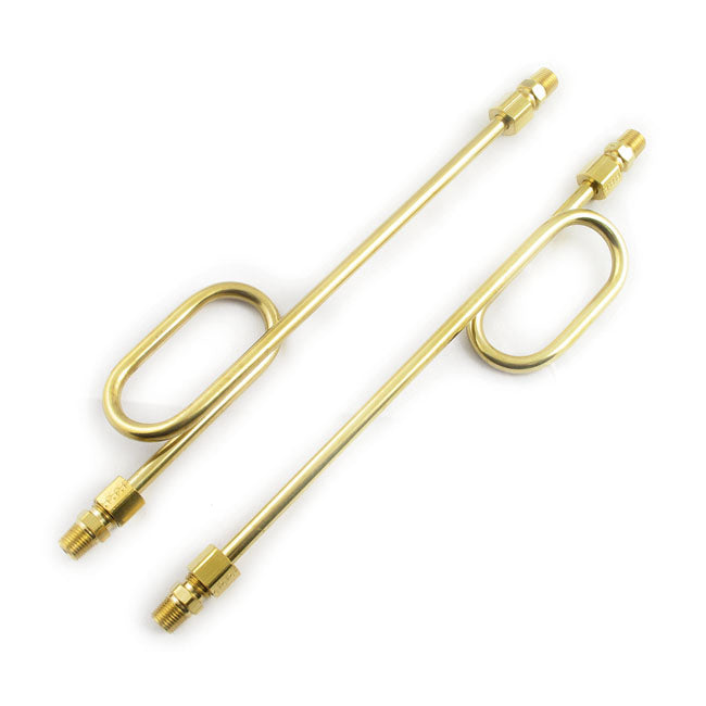 Paughco, ''Old STF'' dual rocker box oil lines. Brass ROCKER OIL LINES Paughco