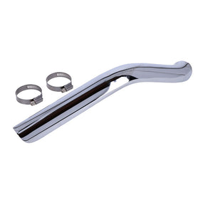Paughco, Heatshield rear. Chrome EXHAUST HEAT SHIELDS Paughco