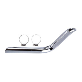 Paughco, Heatshield rear. Chrome EXHAUST HEAT SHIELDS Paughco