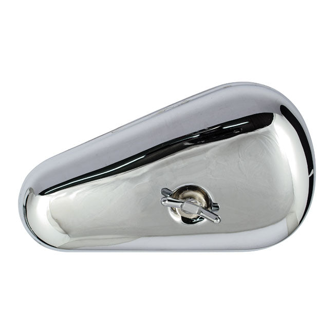 Paughco, teardrop early tool box smooth. Chrome TOOL BOXES Paughco