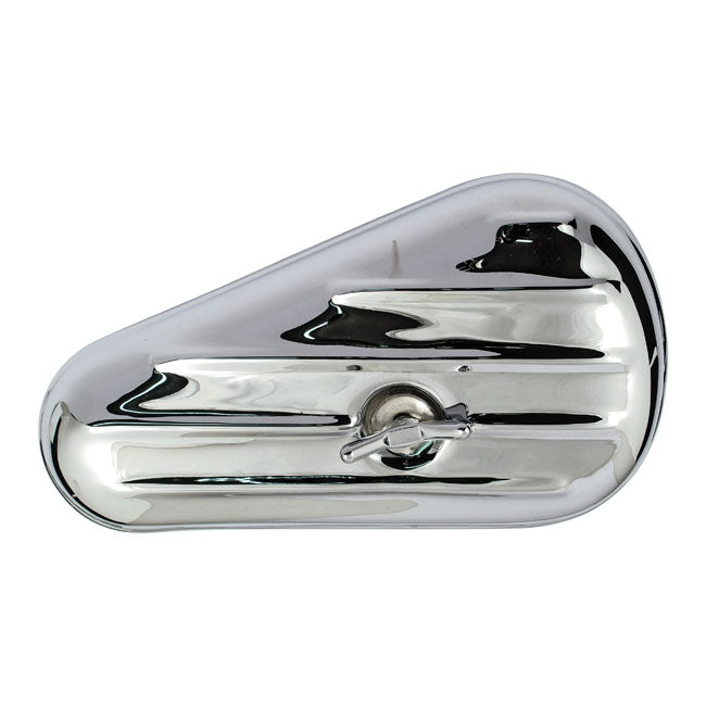 Paughco, early style tool box ribbed. Chrome TOOL BOXES Paughco