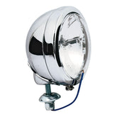 Fl Style Spotlamp, 4 1/2". Chrome, Clear Lens Spotlamps Mcs