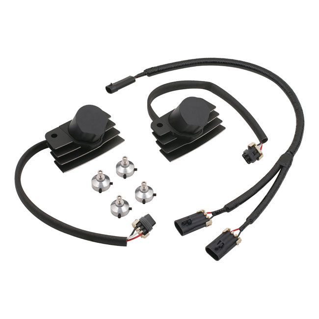 Accel, Stealth Cop super coil kit long. Black COILS Accel