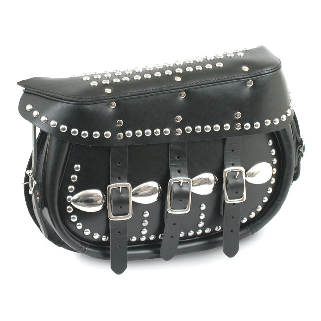 King Softail Saddlebags, Black Saddlebags Samwel