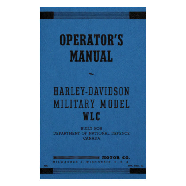 Operator''S Manual 42 43 45 Inch Wlc Service Manuals Samwel