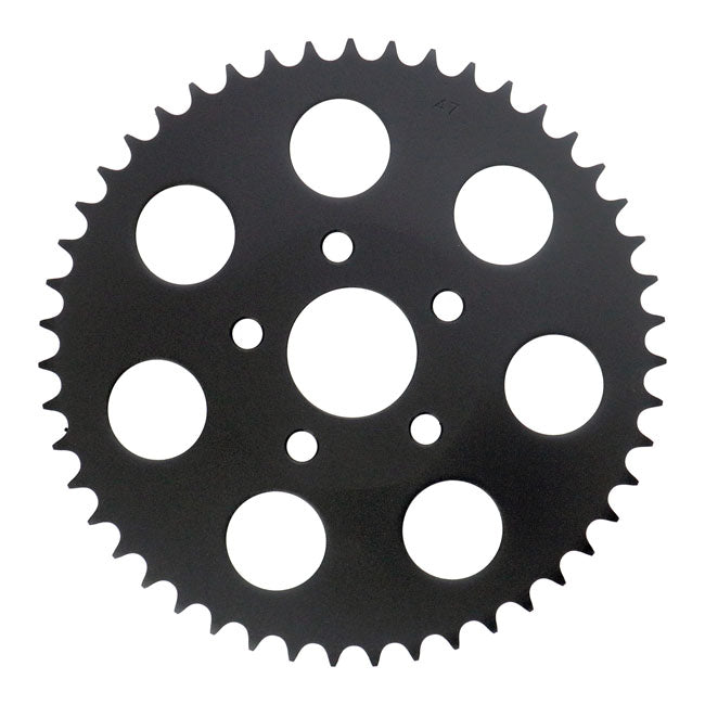 Rear Sprocket, Black. 47t Sprockets Rear Wheel Mcs