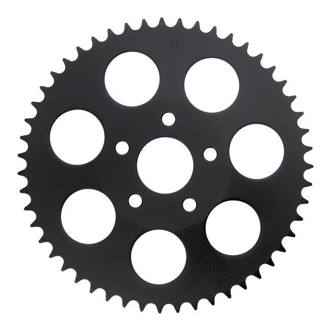 Rear Sprocket, Black. 51t Sprockets Rear Wheel Mcs