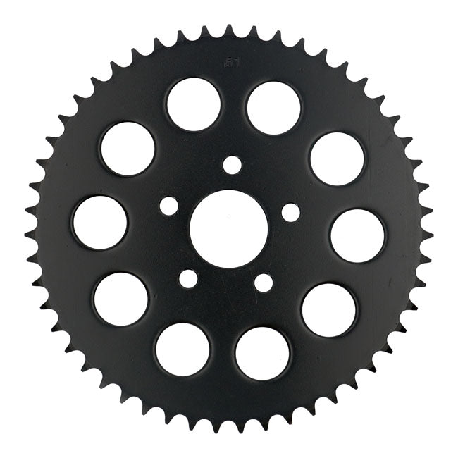 Chain Conversion Rear Sprocket 51t. Black Chain Conversion Rear Sprockets Mcs