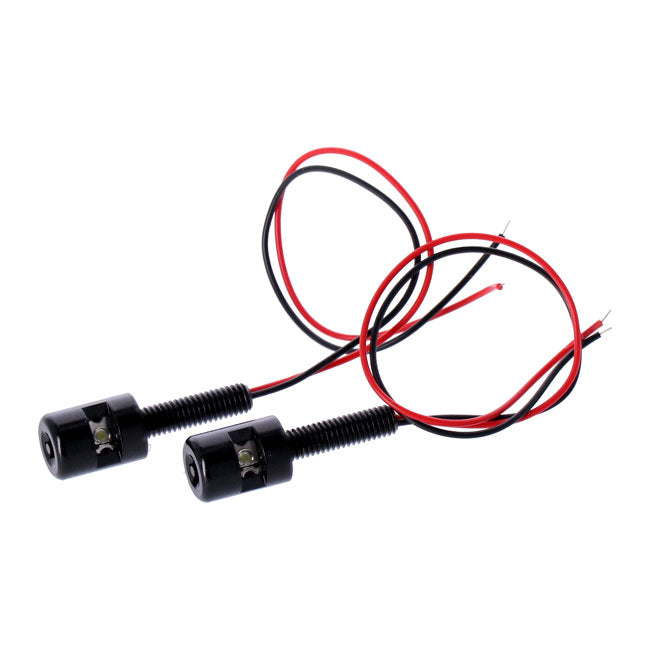 License Plate Light, Led. Gloss Black License Plate Lights Mcs