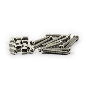 Trim Ring Screw Kit, For Bates Style Headlamps. Chrome Headlamp Misc Mcs
