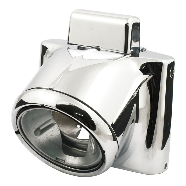 7" Headlamp Housing Kit. Chrome Headlamp Kits Mcs