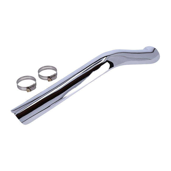Paughco, Heatshield rear. Chrome EXHAUST HEAT SHIELDS Paughco