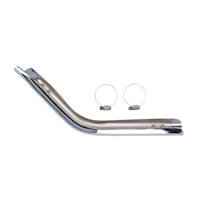 Paughco, Heatshield rear. Chrome EXHAUST HEAT SHIELDS Paughco
