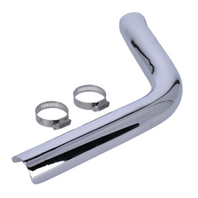 Paughco, Heatshield rear. Chrome EXHAUST HEAT SHIELDS Paughco