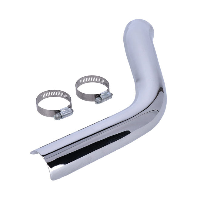 Paughco, Heatshield rear. Chrome EXHAUST HEAT SHIELDS Paughco