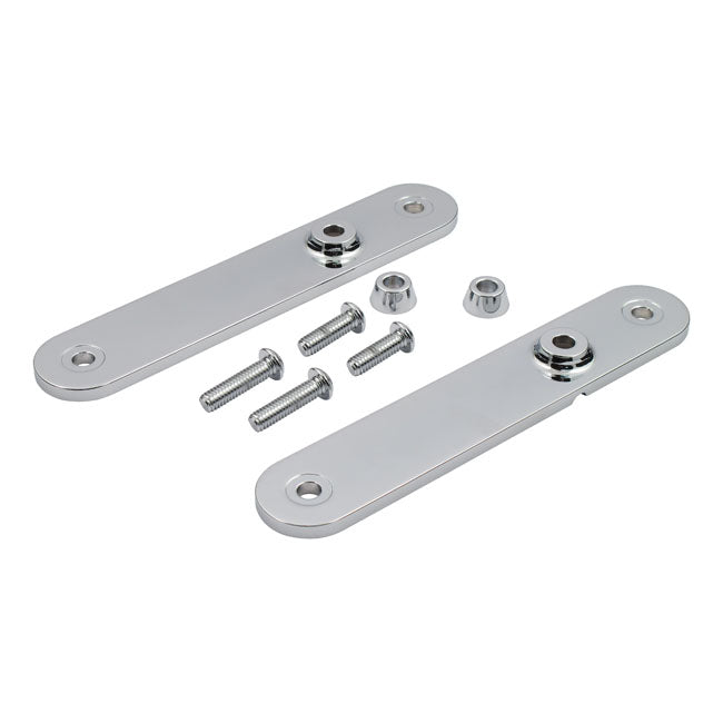 Touring Front Turn Signal Relocation Kit. Chrome Turn Signals Relocation Kits Mcs