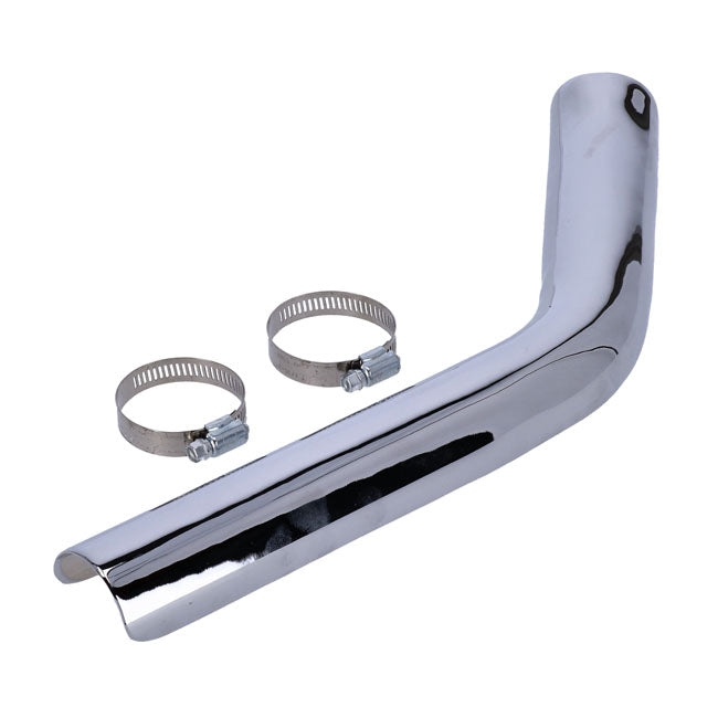 Paughco, Heatshield rear. Chrome EXHAUST HEAT SHIELDS Paughco