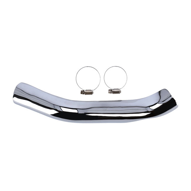 Paughco, Heatshield front. Chrome EXHAUST HEAT SHIELDS Paughco