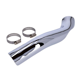 Paughco, Heatshield front. Chrome EXHAUST HEAT SHIELDS Paughco