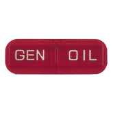 Replacement Lens For 2 Light (47 61 Style) Dash. Red Dash Misc Mcs