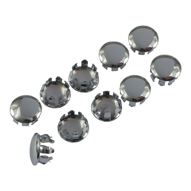 Lowrider Dash Plugs, Small. Chrome Dash Misc Mcs