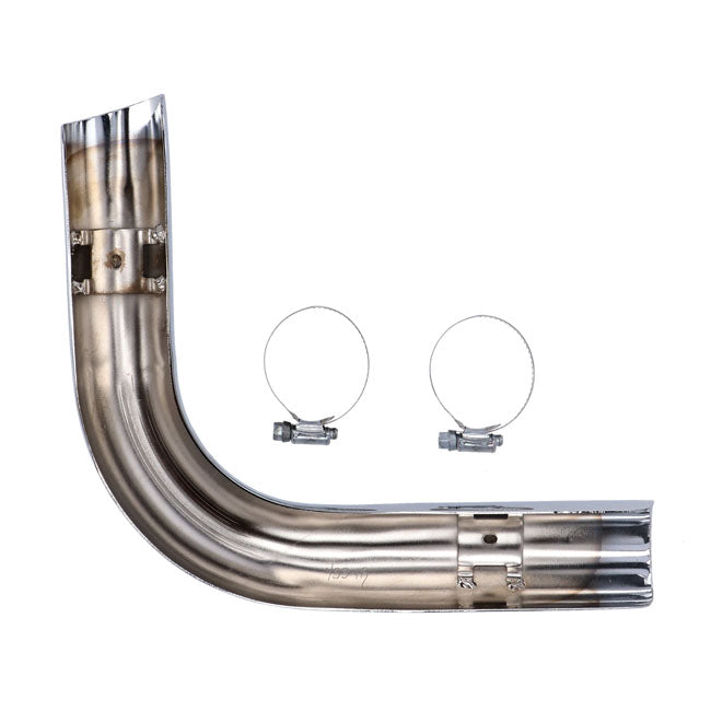 Paughco, Heatshield rear. Chrome EXHAUST HEAT SHIELDS Paughco