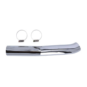 Paughco, Heatshield front. Chrome EXHAUST HEAT SHIELDS Paughco