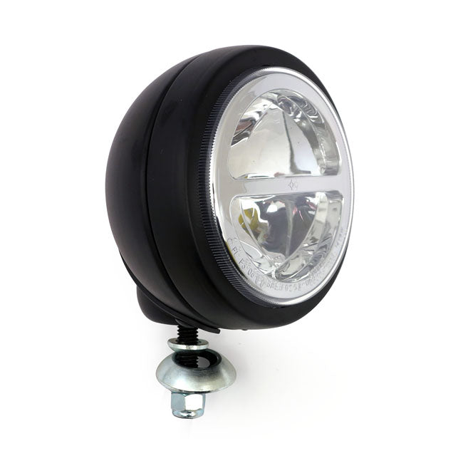 4 1/2" Fl Style Led Spotlamp. Black Spotlamps Mcs