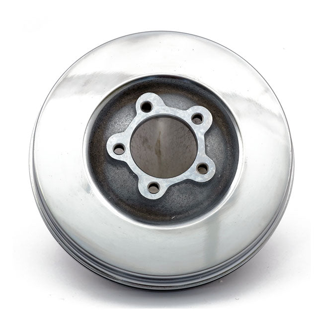 Brake Drum Front, Chrome Plated Brake Drums Mcs