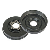 Brake Drum Wlc/B.T., Front. Black Painted Brake Drums Samwel