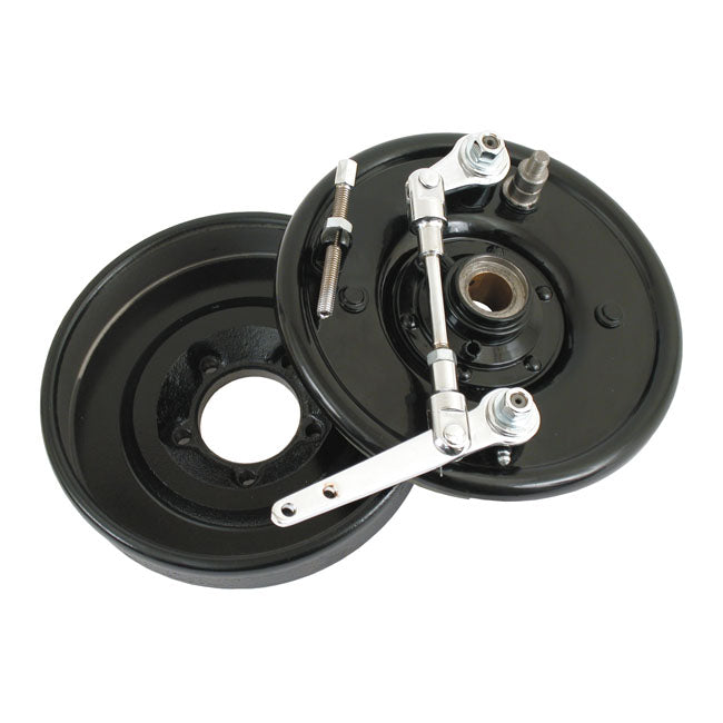 Front Drum Brake Kit, Double Cam. Black Brake Drum Kits Samwel