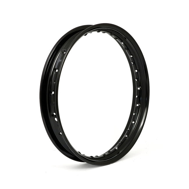 Wl Wheel Rim 2.15x18. Black Powder Coated Steel Rims Raw Samwel
