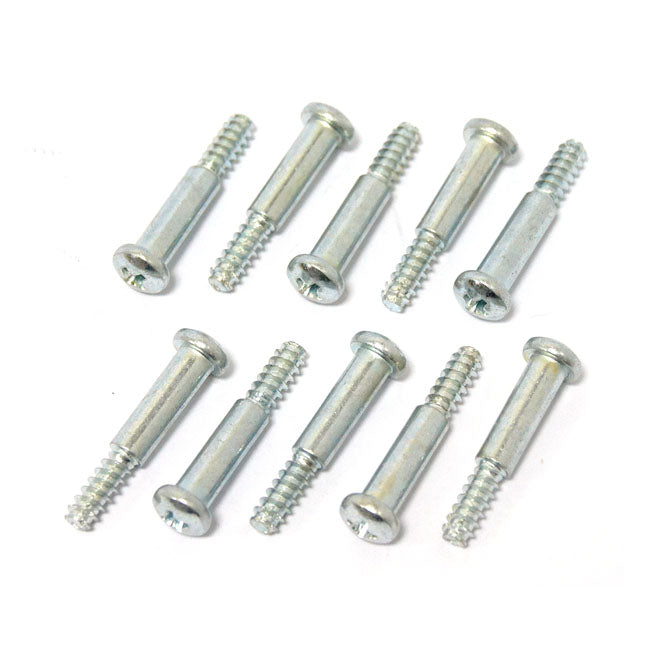 73 98 Taillight Lens Mount Kit. Chrome Buttonhead Taillights Misc Mcs
