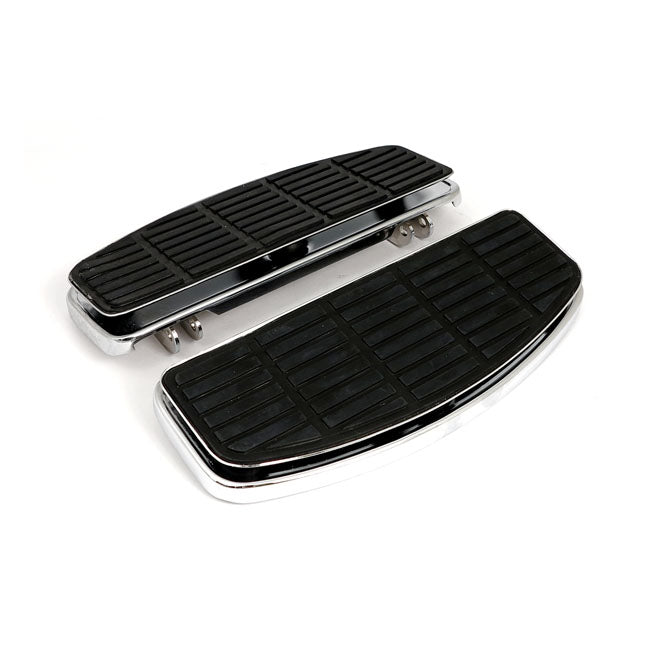 Traditional Shaped Floorboards. Chrome Floorboards Mcs