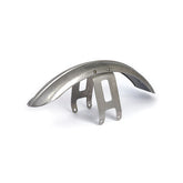 49 84 Fl Custom Narrow Front Fender. Raw Steel, Ribbed Fender Front Mcs