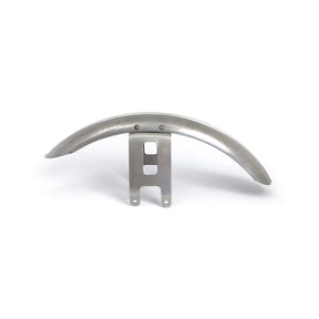 49 84 Fl Custom Narrow Front Fender. Raw Steel, Ribbed Fender Front Mcs